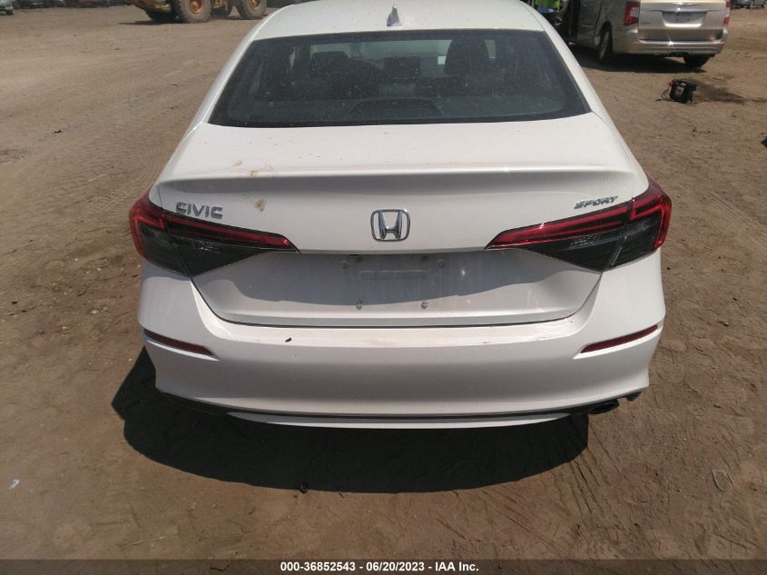 2023 HONDA CIVIC SEDAN SPORT - 2HGFE2F54PH518503