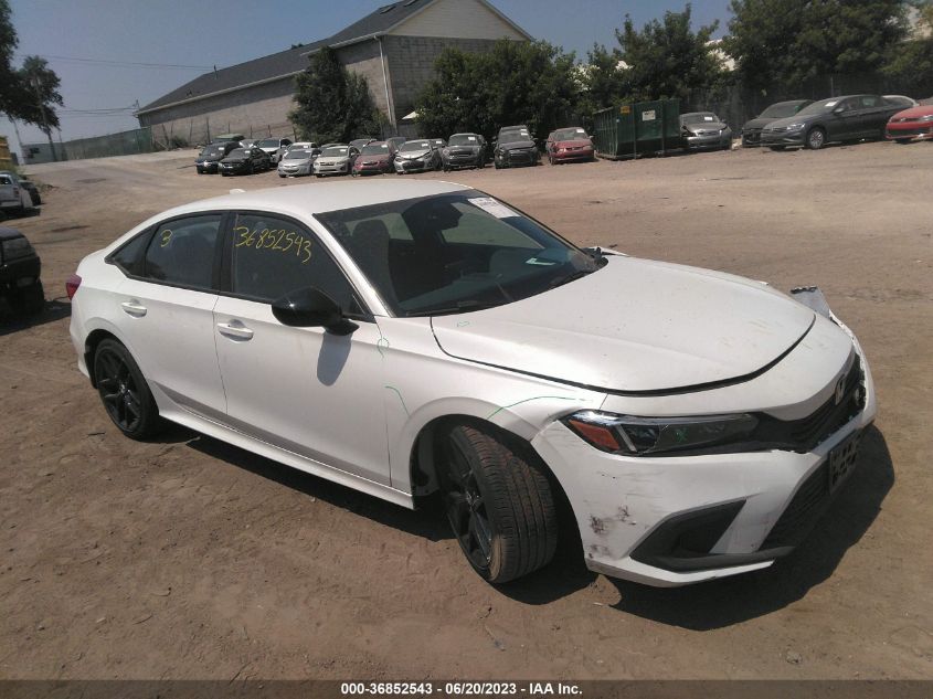 2023 HONDA CIVIC SEDAN SPORT - 2HGFE2F54PH518503