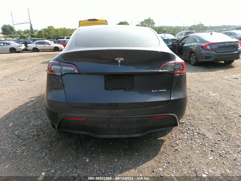 2022 TESLA MODEL Y - 7SAYGDEEXNF368790