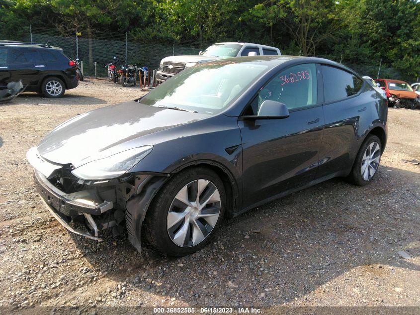 2022 TESLA MODEL Y - 7SAYGDEEXNF368790