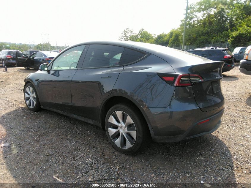 2022 TESLA MODEL Y - 7SAYGDEEXNF368790