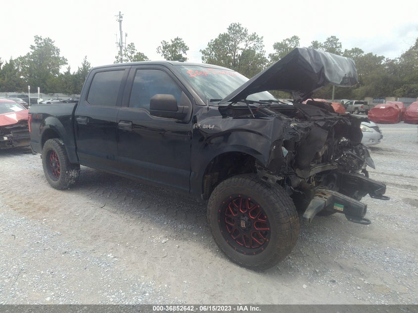 VIN 1FTEW1E85HFC60265 2017 FORD F-150 XL/XLT