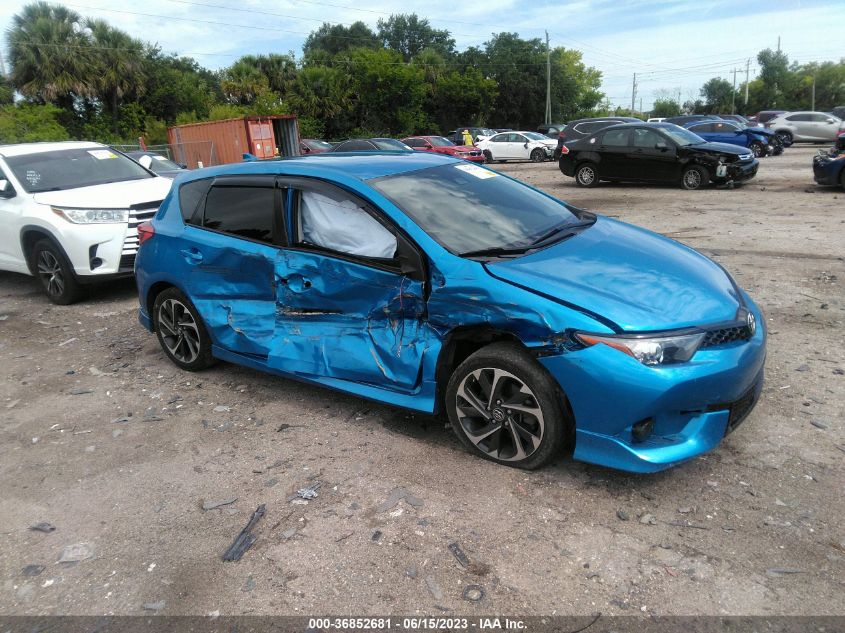 2018 TOYOTA COROLLA IM - JTNKARJE4JJ574516