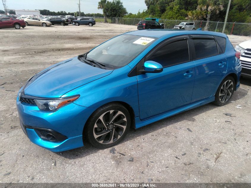 2018 TOYOTA COROLLA IM - JTNKARJE4JJ574516