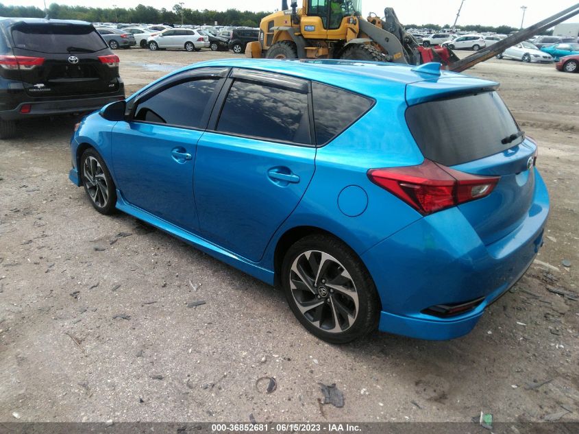 2018 TOYOTA COROLLA IM - JTNKARJE4JJ574516