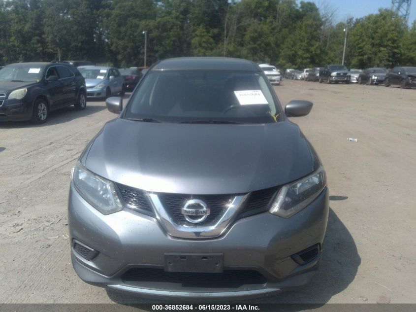 2016 NISSAN ROGUE S - KNMAT2MT3GP592801