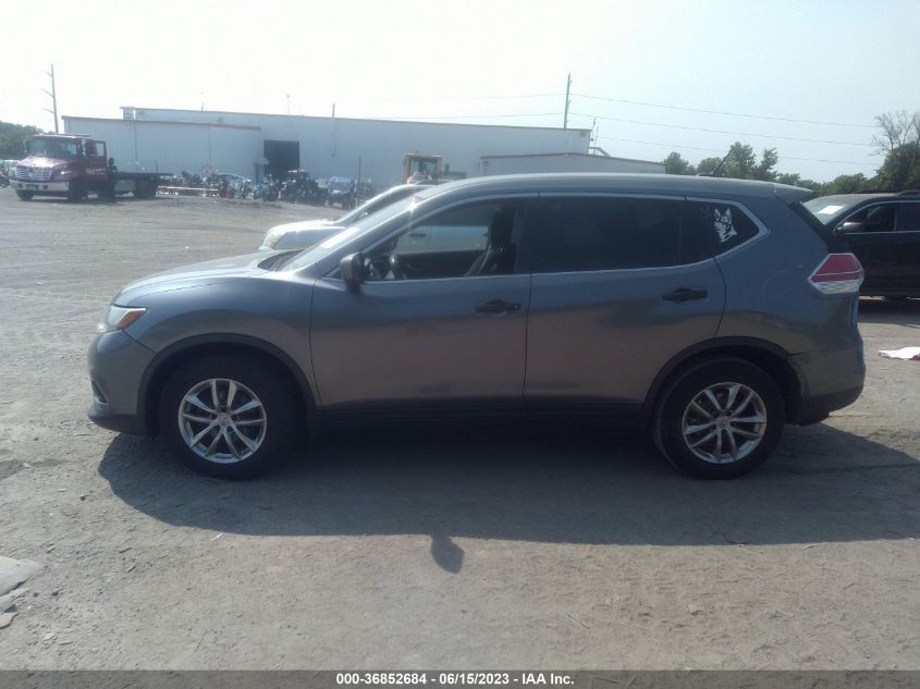 2016 NISSAN ROGUE S - KNMAT2MT3GP592801