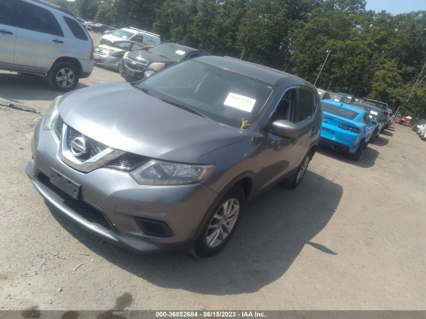 2016 NISSAN ROGUE S - KNMAT2MT3GP592801