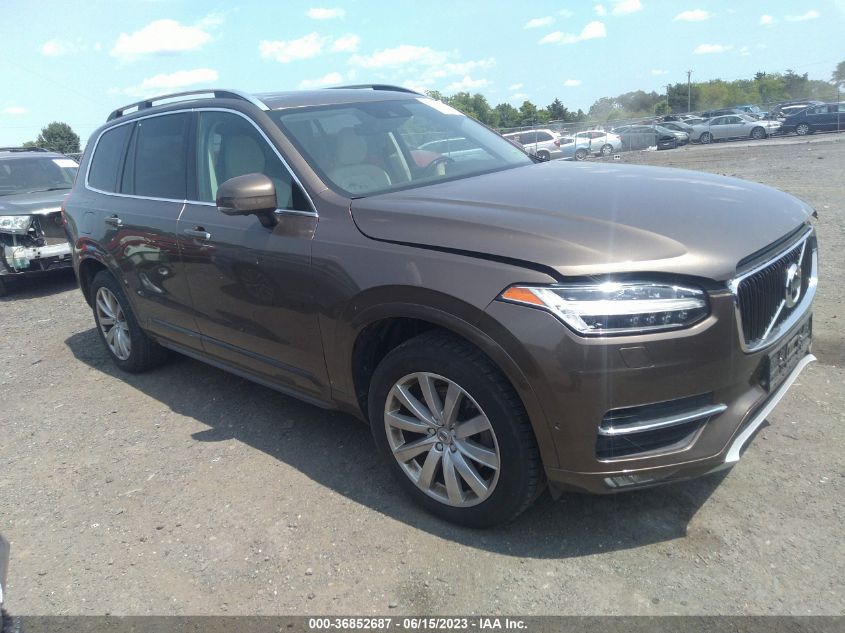 2016 VOLVO XC90 T6 MOMENTUM - YV4A22PK9G1030522
