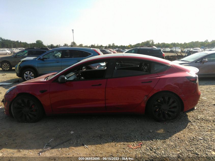 2021 TESLA MODEL 3 PERFORMANCE - 5YJ3E1EC7MF866700