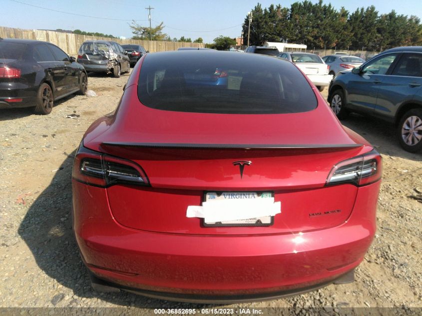 2021 TESLA MODEL 3 PERFORMANCE - 5YJ3E1EC7MF866700