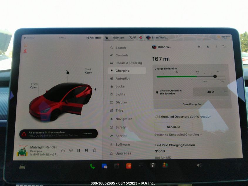 2021 TESLA MODEL 3 PERFORMANCE - 5YJ3E1EC7MF866700