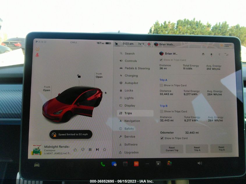 2021 TESLA MODEL 3 PERFORMANCE - 5YJ3E1EC7MF866700
