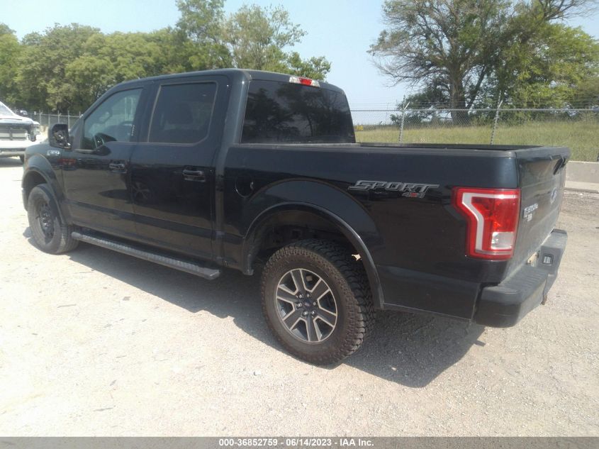 2016 FORD F-150 XLT/XL/LARIAT/PLATINUM - 1FTEW1EF6GKF18264