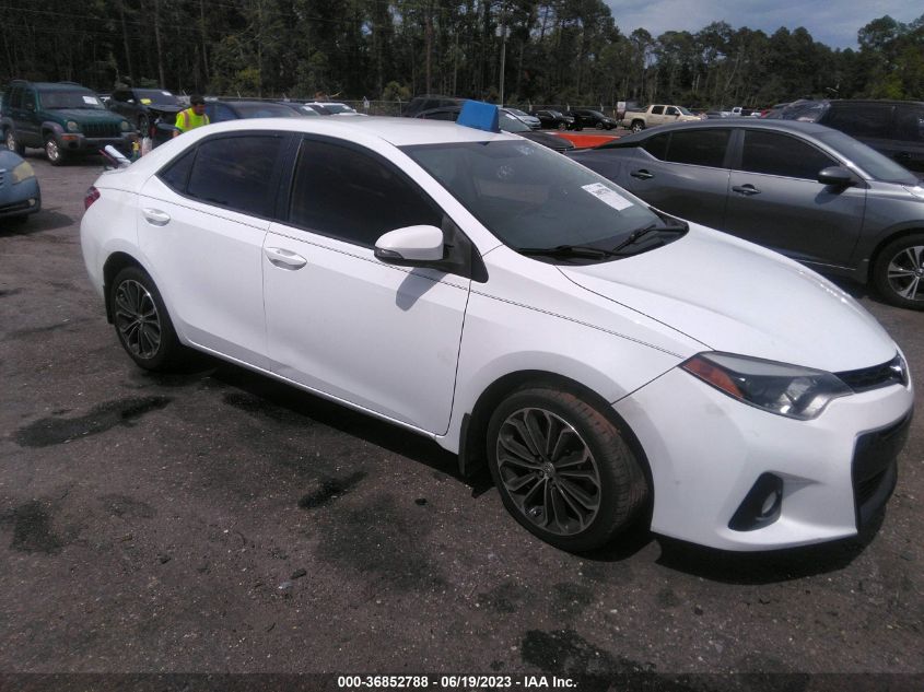 2015 TOYOTA COROLLA L/LE/S/S PLUS/LE PLUS - 2T1BURHE2FC399526