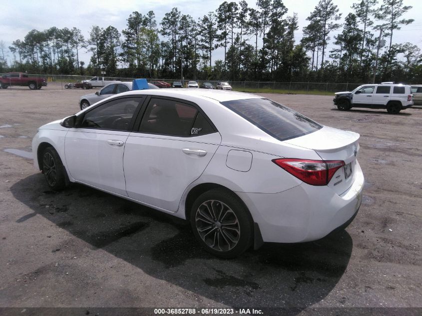 2015 TOYOTA COROLLA L/LE/S/S PLUS/LE PLUS - 2T1BURHE2FC399526
