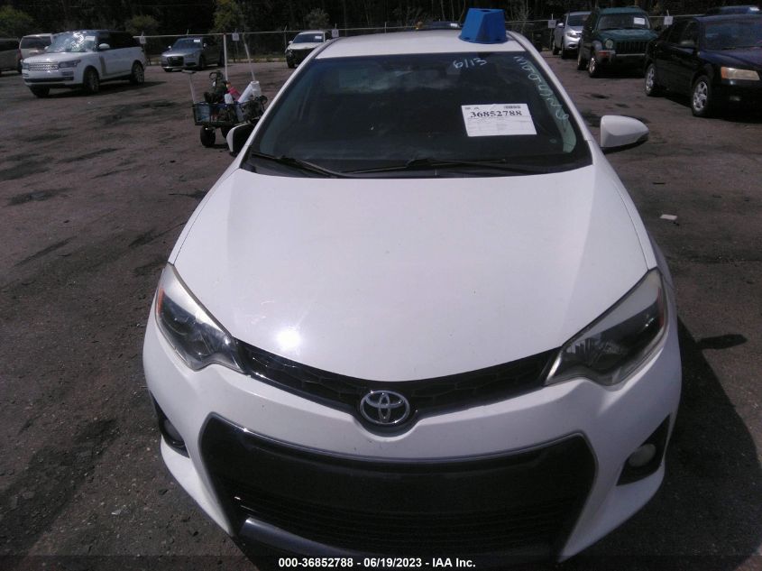 2015 TOYOTA COROLLA L/LE/S/S PLUS/LE PLUS - 2T1BURHE2FC399526
