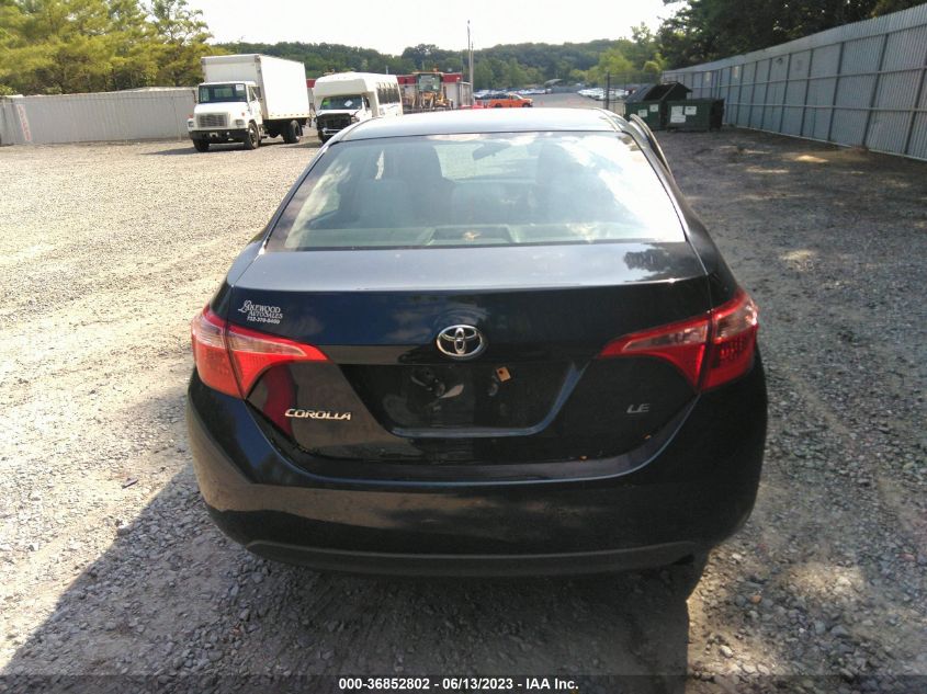 2017 TOYOTA COROLLA L/LE/XLE/SE - 2T1BURHE7HC843812