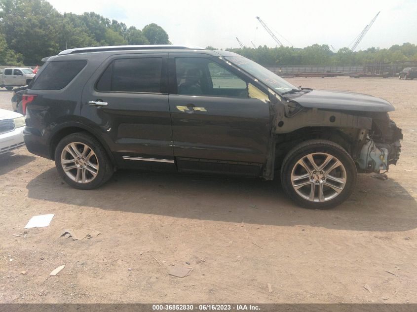 2017 FORD EXPLORER LIMITED - 1FM5K8F80HGB58994