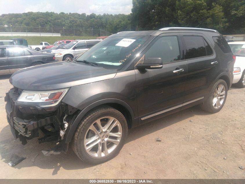 2017 FORD EXPLORER LIMITED - 1FM5K8F80HGB58994