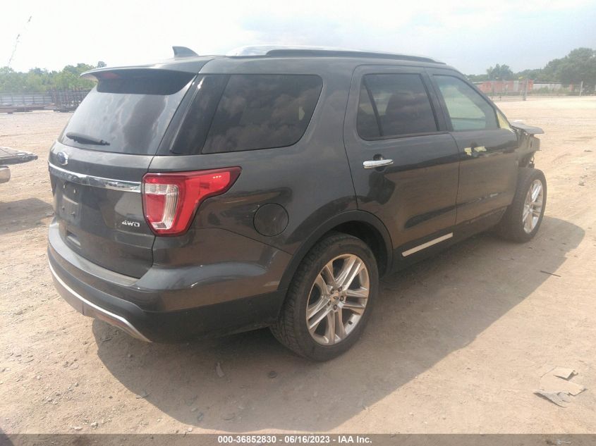 2017 FORD EXPLORER LIMITED - 1FM5K8F80HGB58994