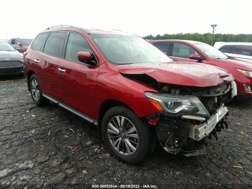 2018 NISSAN PATHFINDER SV - 5N1DR2MN9JC613335