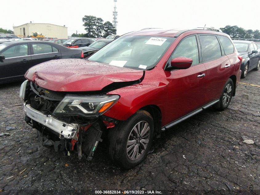 2018 NISSAN PATHFINDER SV - 5N1DR2MN9JC613335