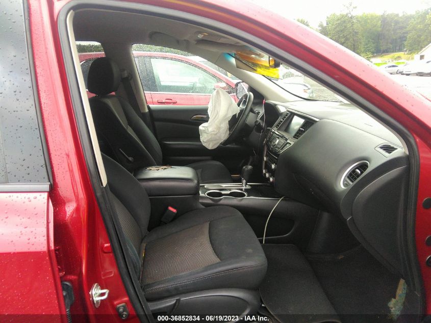 2018 NISSAN PATHFINDER SV - 5N1DR2MN9JC613335