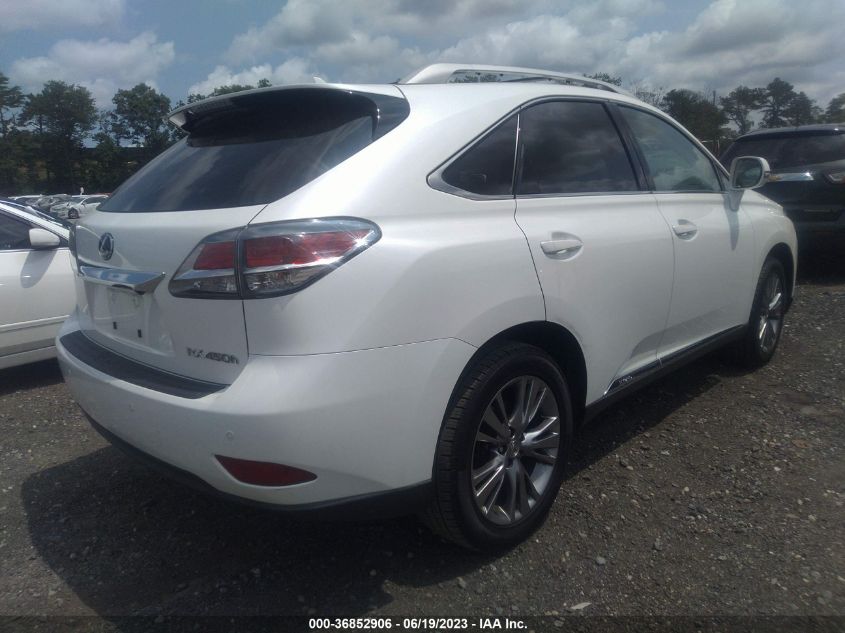 2013 LEXUS RX 450H JTJBC1BA7D2066855
