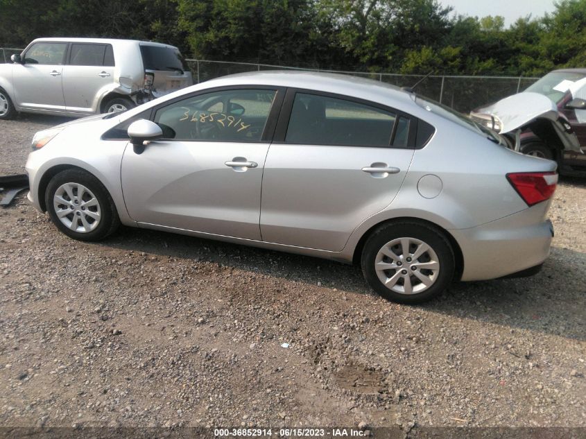 2016 KIA RIO LX - KNADM4A32G6642522