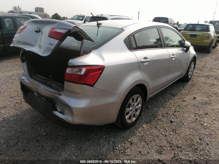 2016 KIA RIO LX - KNADM4A32G6642522