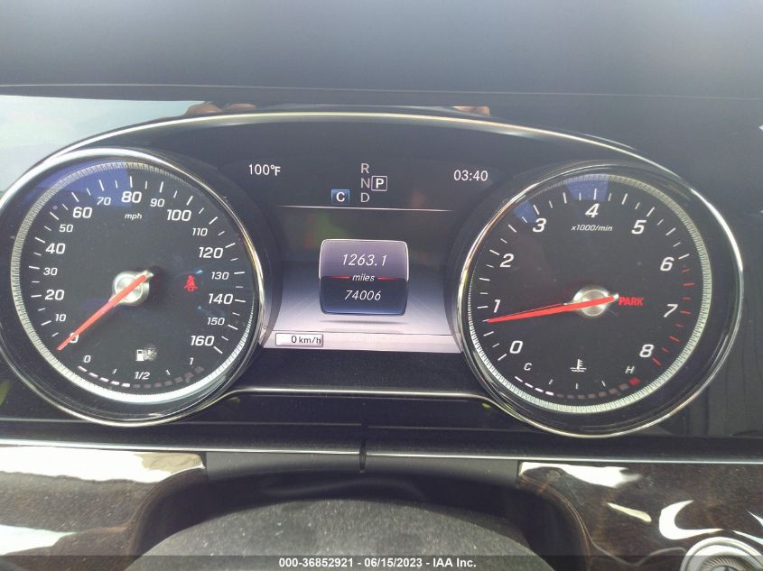 2017 MERCEDES-BENZ E-CLASS E 300 - WDDZF4JB7HA219529