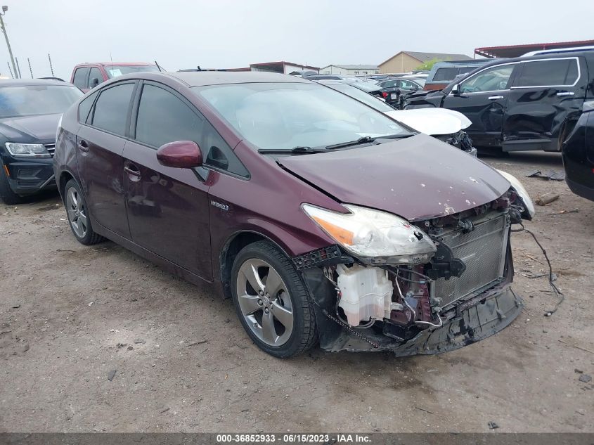 2013 TOYOTA PRIUS ONE/TWO/THREE/FOUR/FIVE - JTDKN3DU8D5582463