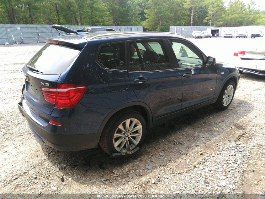 2014 BMW X3 XDRIVE28I - 5UXWX9C53E0D13912