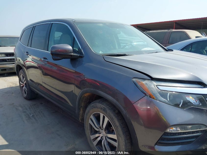 2016 HONDA PILOT EX-L - 5FNYF5H53GB002903