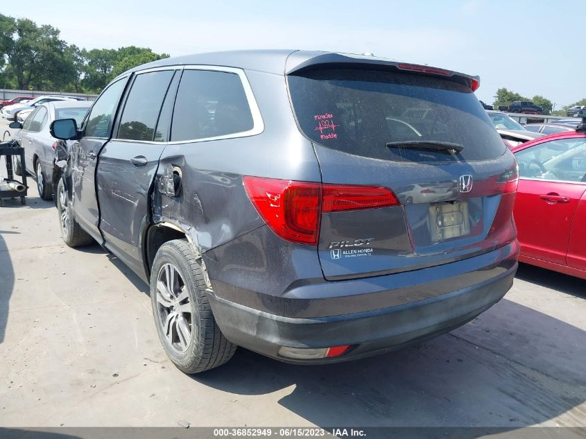 2016 HONDA PILOT EX-L - 5FNYF5H53GB002903