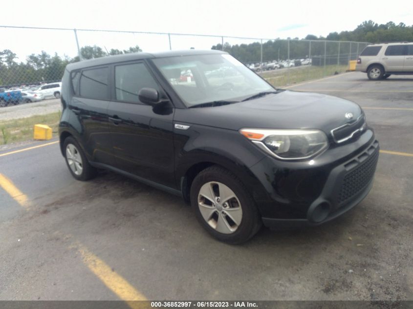 2015 KIA SOUL BASE - KNDJN2A28F7778144