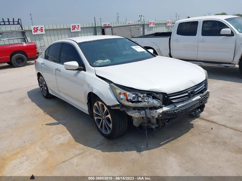 2014 HONDA ACCORD SEDAN SPORT - 1HGCR2F51EA242378