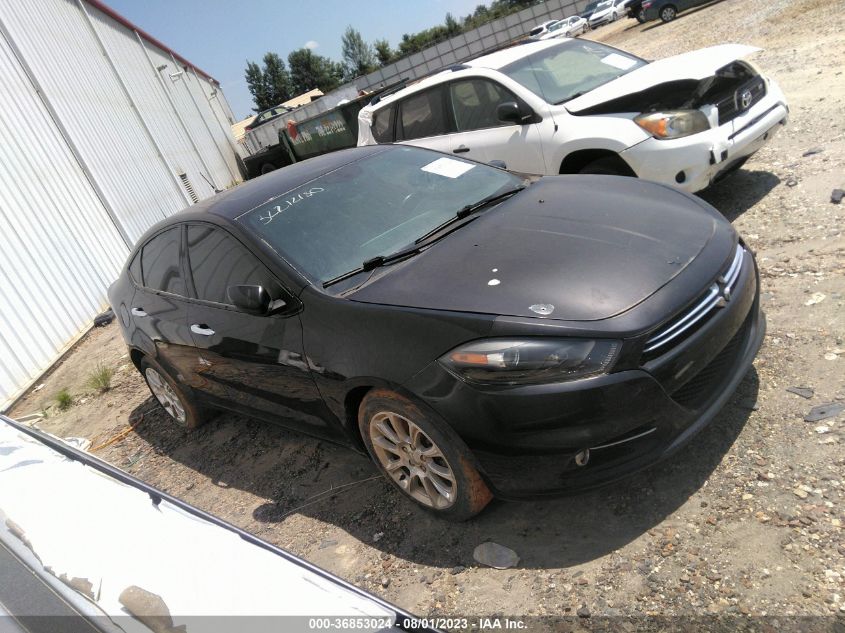 2013 DODGE DART LIMITED - 1C3CDFCA2DD143706