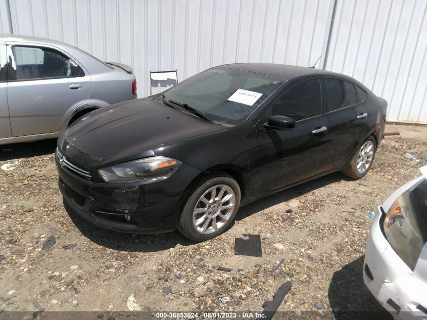 2013 DODGE DART LIMITED - 1C3CDFCA2DD143706