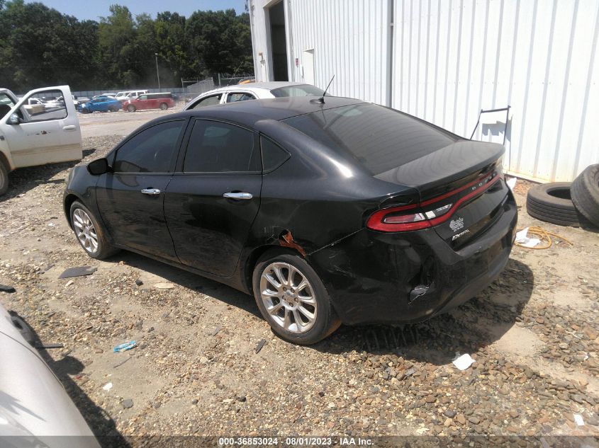 2013 DODGE DART LIMITED - 1C3CDFCA2DD143706