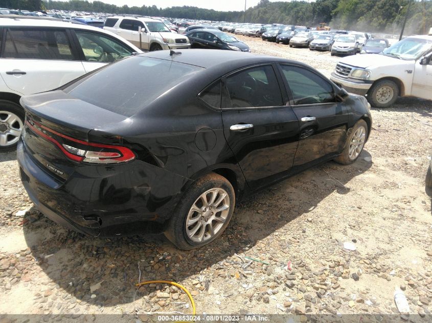 2013 DODGE DART LIMITED - 1C3CDFCA2DD143706