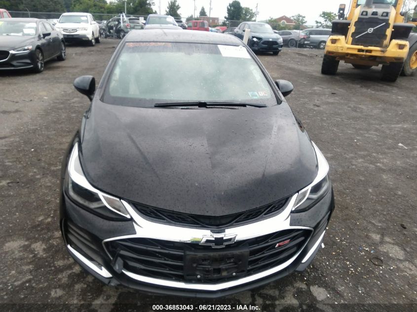 2019 CHEVROLET CRUZE LT - 1G1BE5SM0K7130211