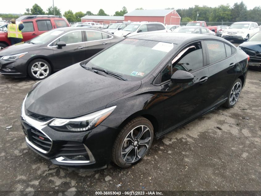 2019 CHEVROLET CRUZE LT - 1G1BE5SM0K7130211