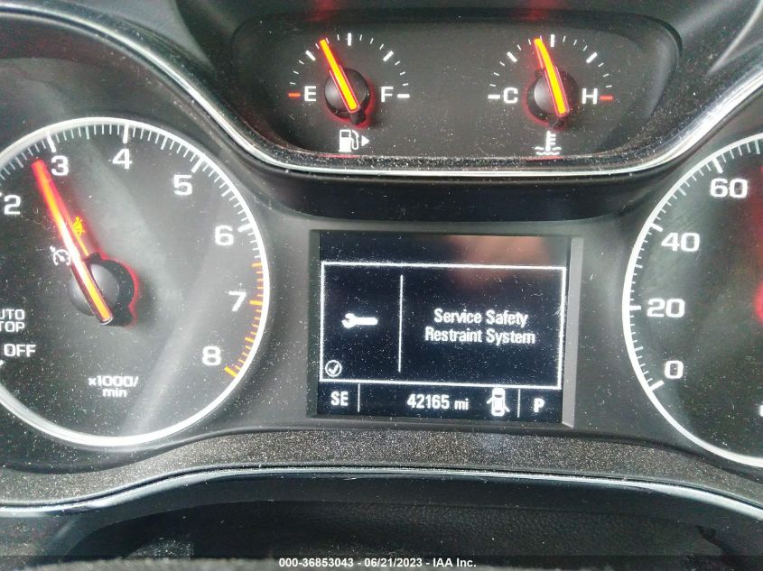 2019 CHEVROLET CRUZE LT - 1G1BE5SM0K7130211