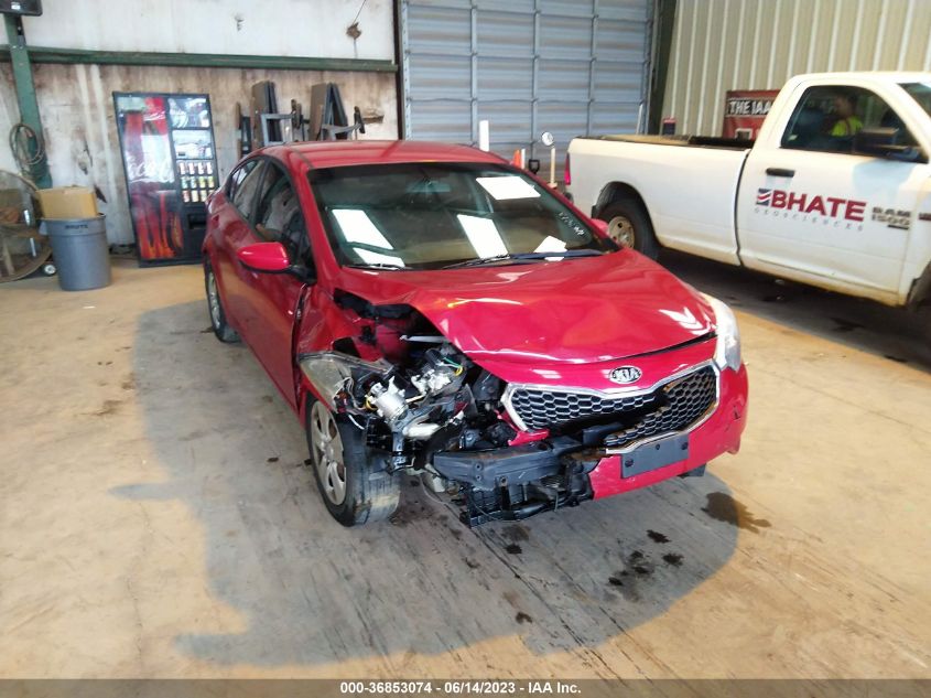 2016 KIA FORTE LX - KNAFK4A69G5487613