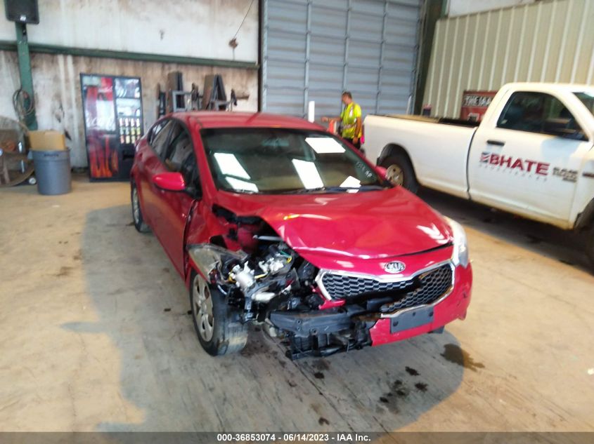 2016 KIA FORTE LX - KNAFK4A69G5487613