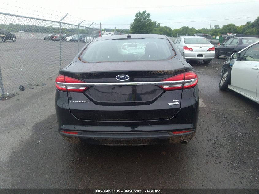 2017 FORD FUSION SE - 3FA6P0HD2HR359199