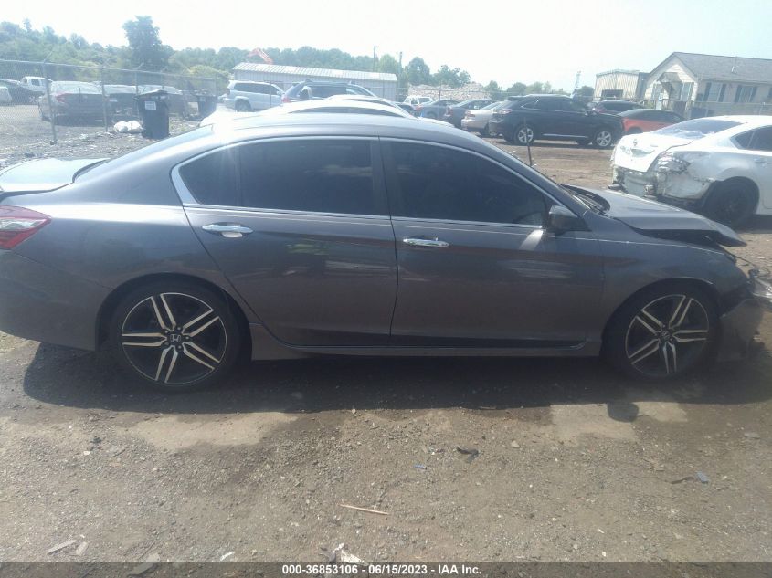 2017 HONDA ACCORD SEDAN SPORT - 1HGCR2F59HA028193
