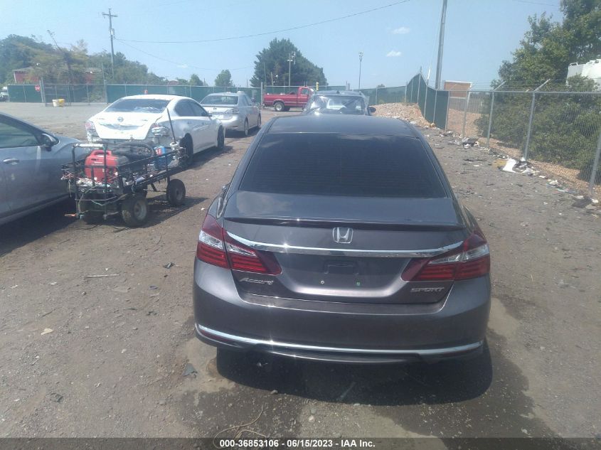 2017 HONDA ACCORD SEDAN SPORT - 1HGCR2F59HA028193